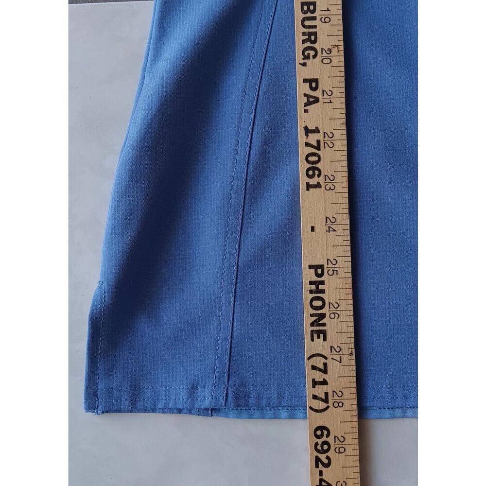 Peanuts Blue Snoopy & Woodstock Nurse Scrub Top - Picture 8 of 11